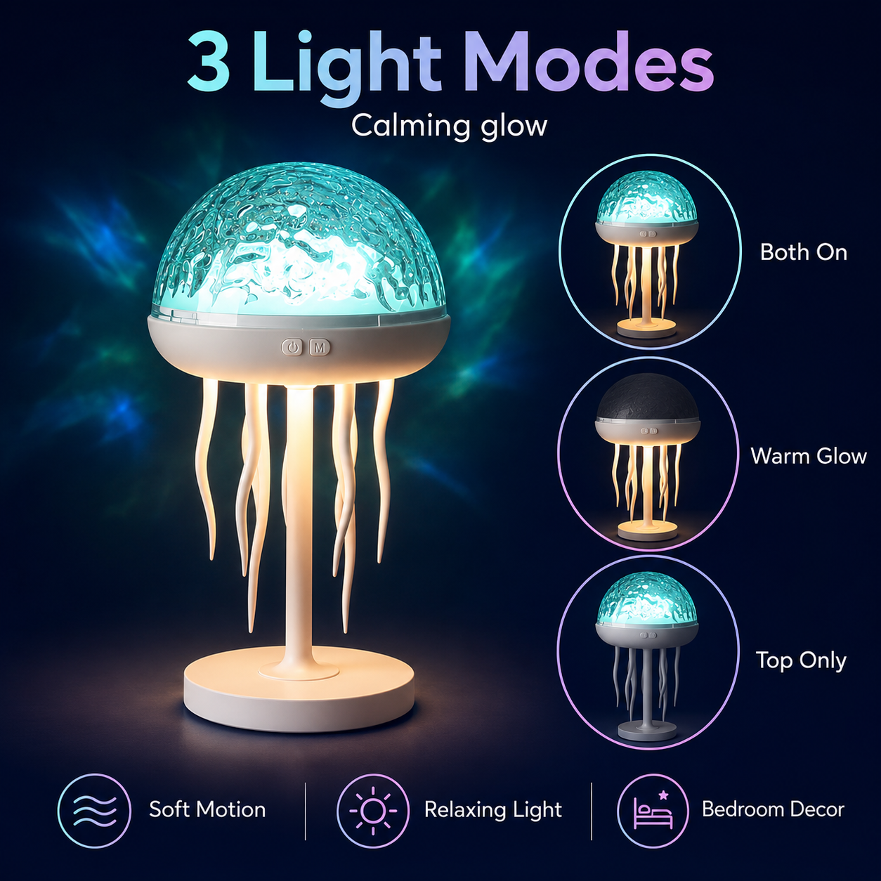 Aurora Jellyfish Lamp